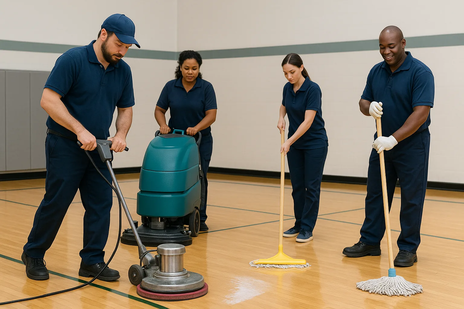 Professional floor cleaning in Tampa Bay