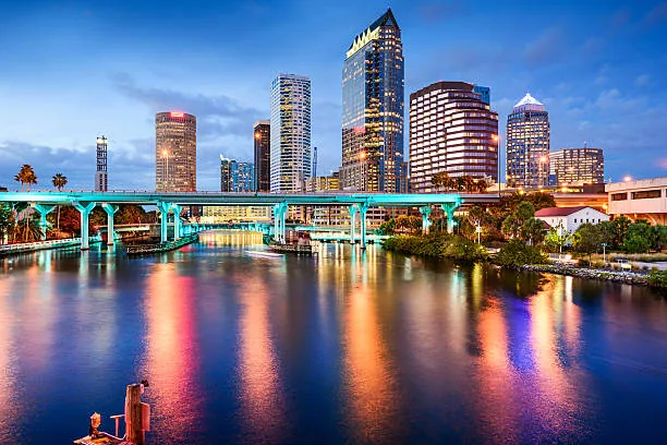 Tampa skyline for Tampa Bay Shine service-area cleaning company